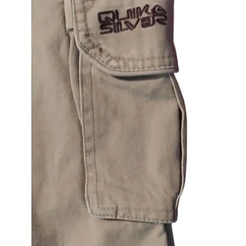 NWT Quiksilver Tan Cargo Boys Shorts with Utility Pockets ~size 12